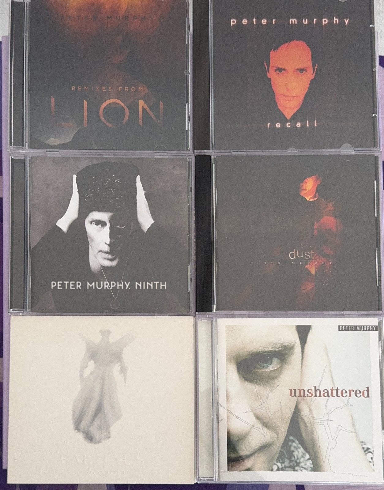 PETER MURPHY, Bauhaus, 5 solo cd’s + 1 Bauhaus cd, Verzenden, Zo goed als nieuw, Alternative Rock, Album