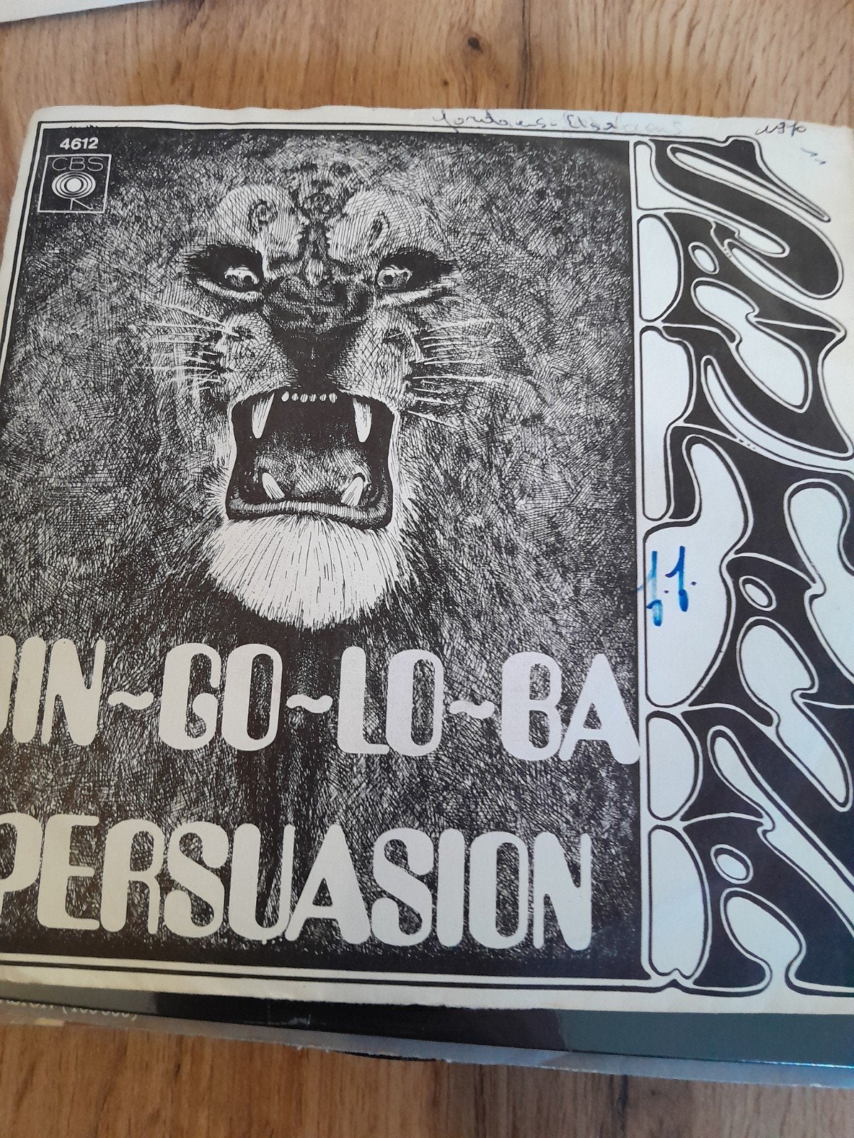 Santana 7inch jin go lo ba, Ophalen of Verzenden, Zo goed als nieuw, Pop
