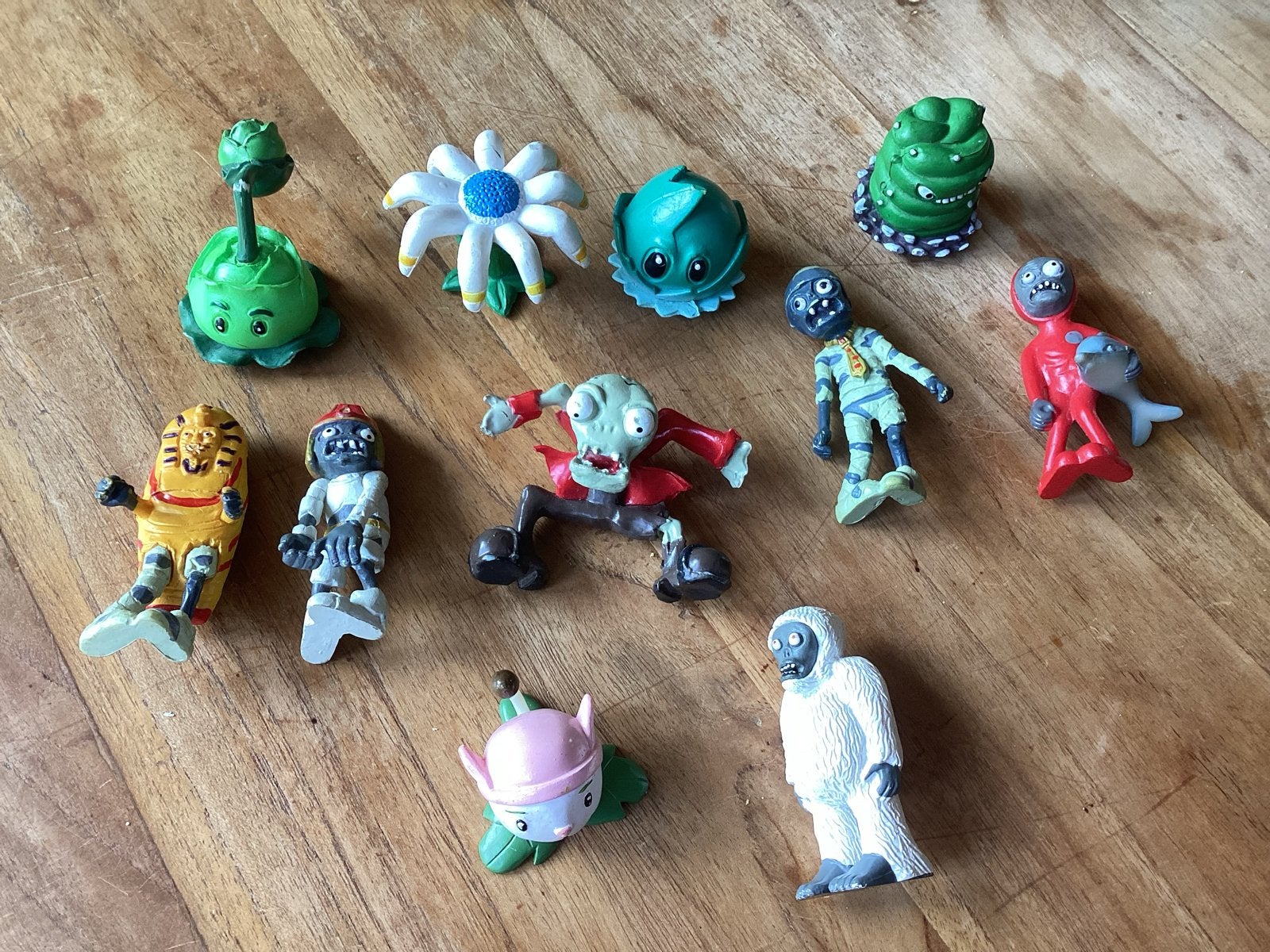 Plants vs. Zombies Figuren Collectie - 11 Stuks, Ophalen of Verzenden, Gebruikt