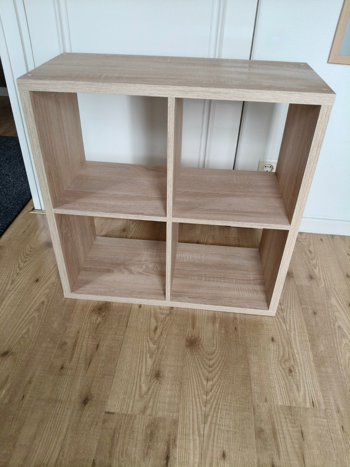Lichtbruine vakkenkast 2x2 (73x73cm), Ophalen, 50 tot 100 cm, Zo goed als nieuw, Minder dan 100 cm
