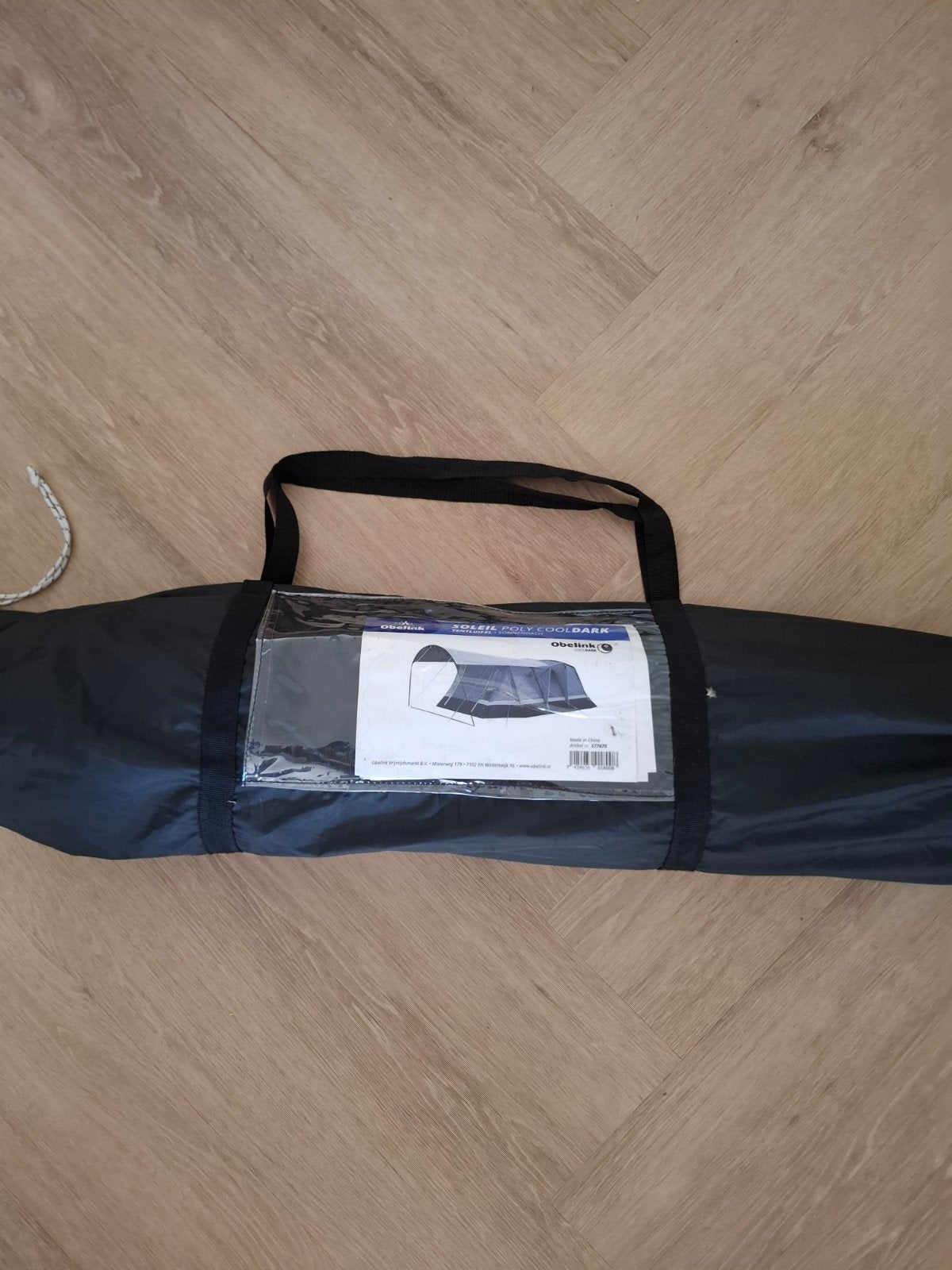 Obelink Poly soleil luifel cool dark, Caravans en Kamperen, Tenten, Ophalen, Zo goed als nieuw