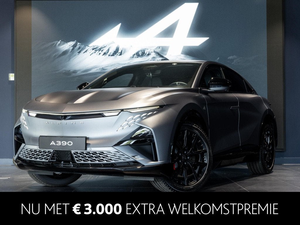 Alpine A390 GT | Gris Tonnerre mat | Pack Driving: Active Dr, Auto's, Alpine, Stof, Overige modellen, Overige carrosserieën, Nieuw