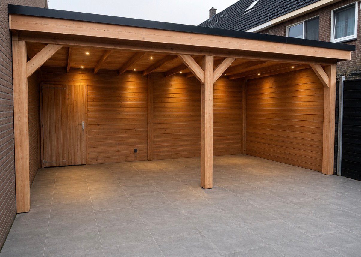 Overkapping laten plaatsen | Comfortabel buitenleven, Ophalen, Nieuw, 2 meter of meer, 3 tot 6 meter
