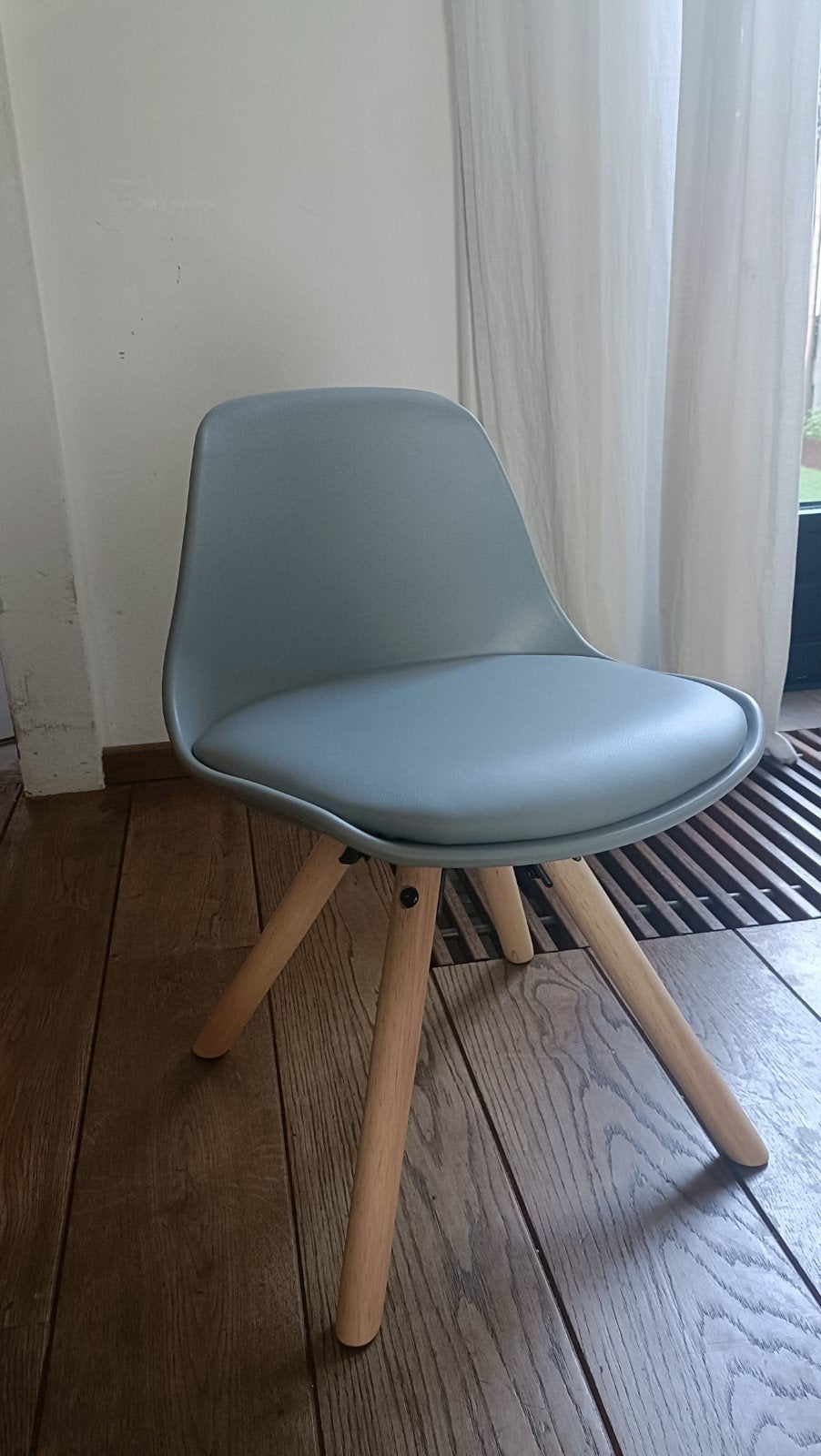 NIEUW kinderstoeltje, BLAUW/ LICHTGRIJS, Kinderen en Baby's, Ophalen of Verzenden, Zo goed als nieuw, Overige typen