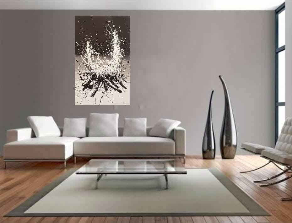 BLACK SPECTRUM, Antiek en Kunst, Kunst | Schilderijen | Abstract, Ophalen