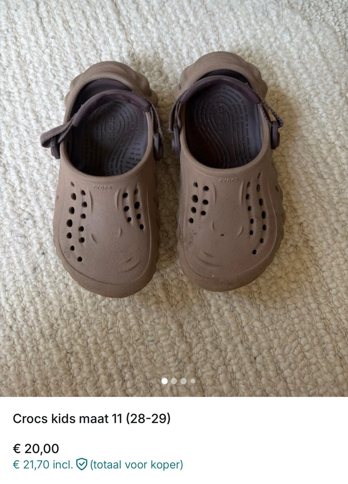 Crocs kids, Schoentjes, Jongetje of Meisje, Ophalen of Verzenden, Zo goed als nieuw