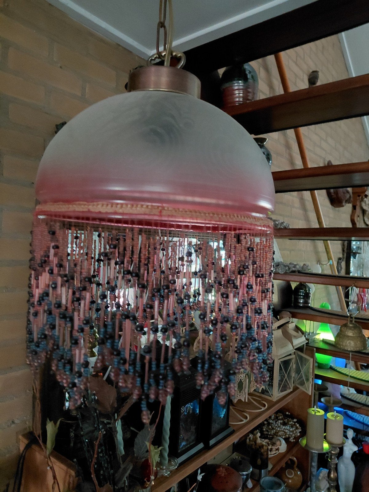 prachtige hanglamp, Ophalen