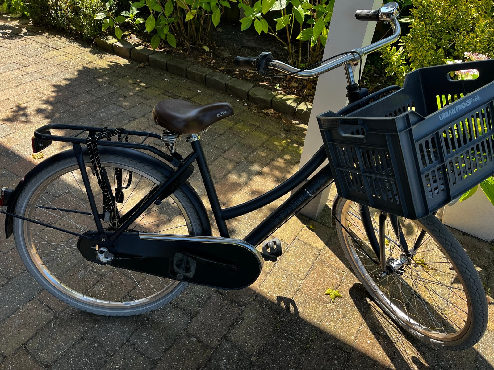 Cortina Transport U4 26inch- Denim blue, Gebruikt, Terugtraprem, Gebruikt, Versnellingen, 50 tot 53 cm