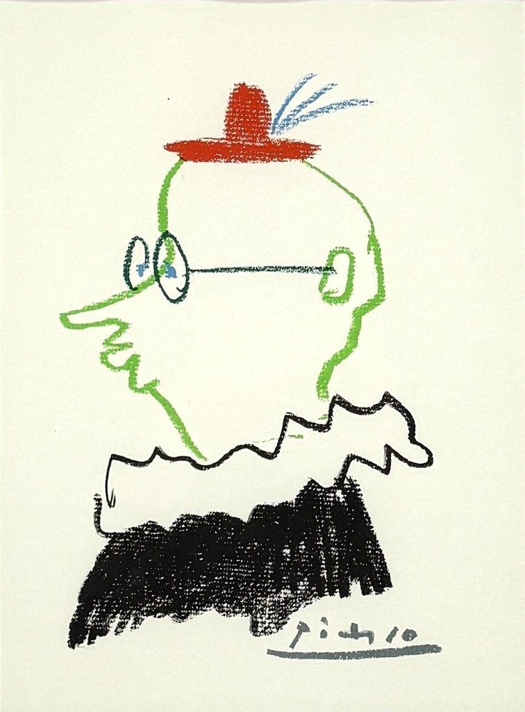 69. Offset-litho, Pablo Picasso, Ophalen of Verzenden