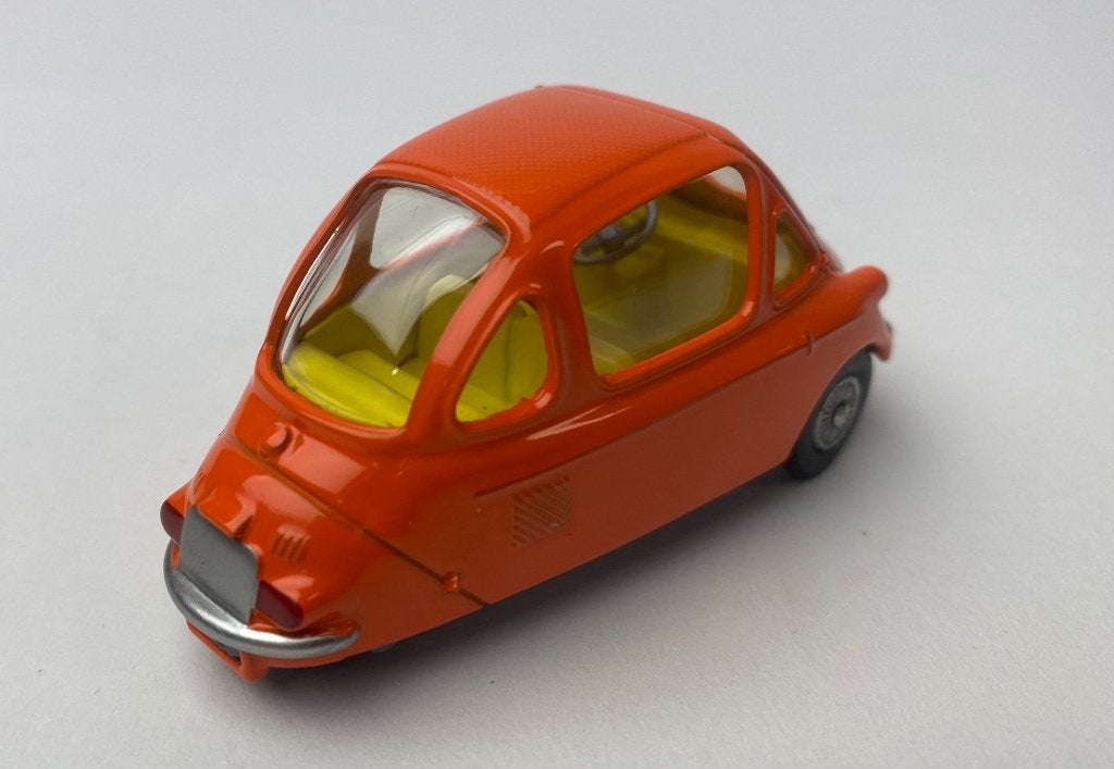 Corgi Club Model 1:43 Heinkel Economy Car oranje - No 233, Corgi, -, Nieuw, Ophalen of Verzenden