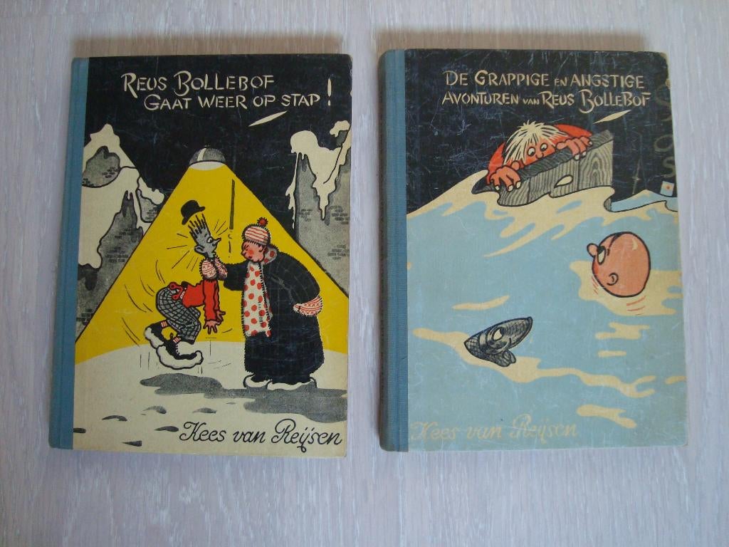 Reus Bollebof Kees van Reijsen 1e druk 1947, 2 st. in 1 koop, Ophalen, Gelezen, Kind en Jeugd