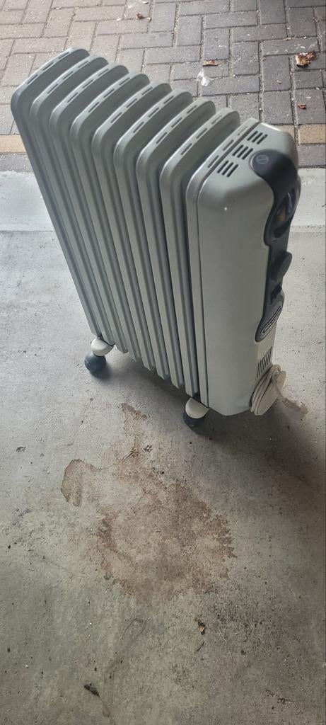 DeLonghi elektrische kachel, Ophalen