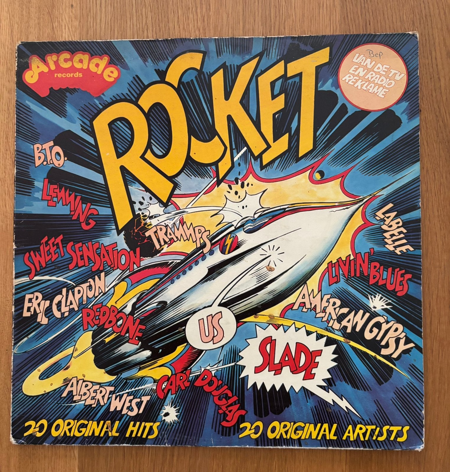 Rocket hits lp vinyl, Ophalen of Verzenden, Gebruikt, LP