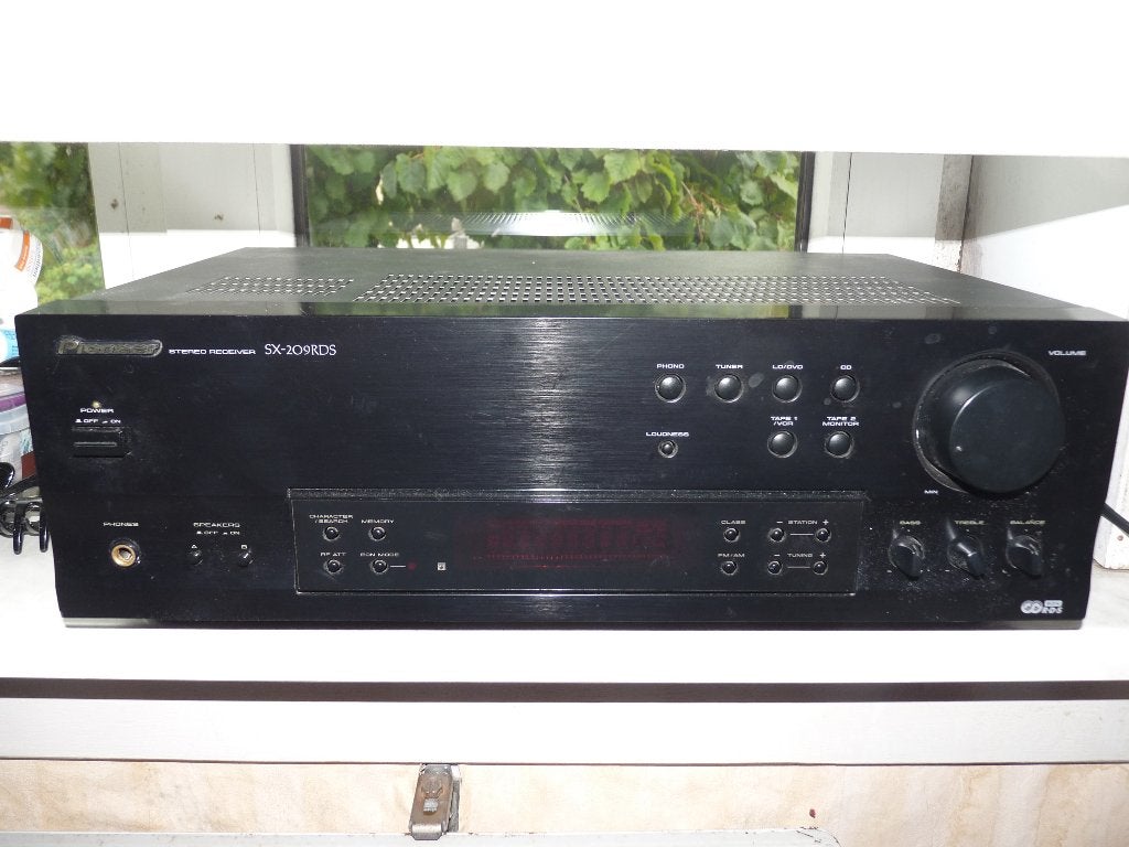 Pioneer SX-209 RDS Receiver 1999, Audio, Tv en Foto, Versterkers en Receivers, Gebruikt, Ophalen of Verzenden, 60 tot 120 watt
