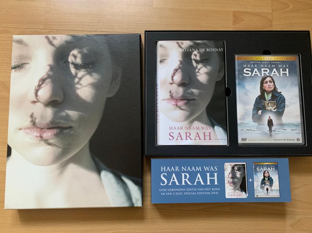 Haar naam was Sarah (boek & DVD, speciale editie), Ophalen of Verzenden, Zo goed als nieuw