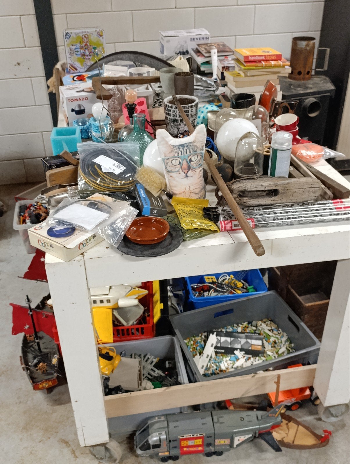 Schuurverkoop, Doe-het-zelf en Verbouw, Ophalen
