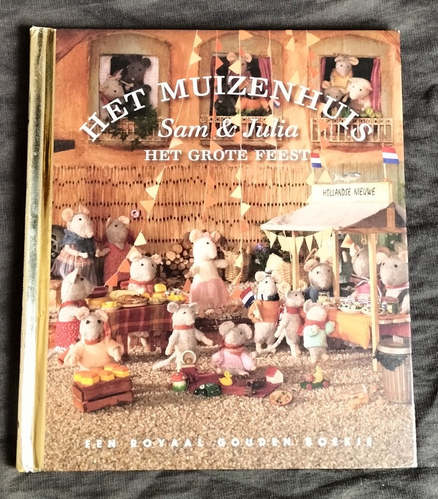 Het muizenhuis - Sam & Julia Het grote feest / gouden boekje, Fictie algemeen, Jongen of Meisje, Gouden boekje, Ophalen of Verzenden