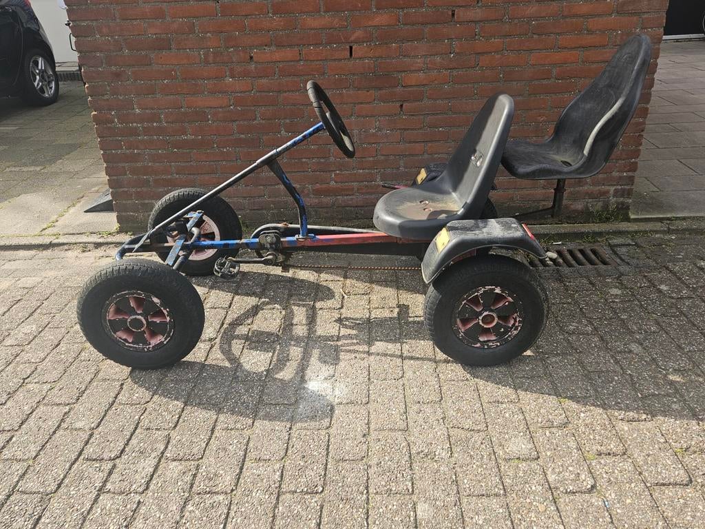 Skelter met 2 zitjes, Ophalen