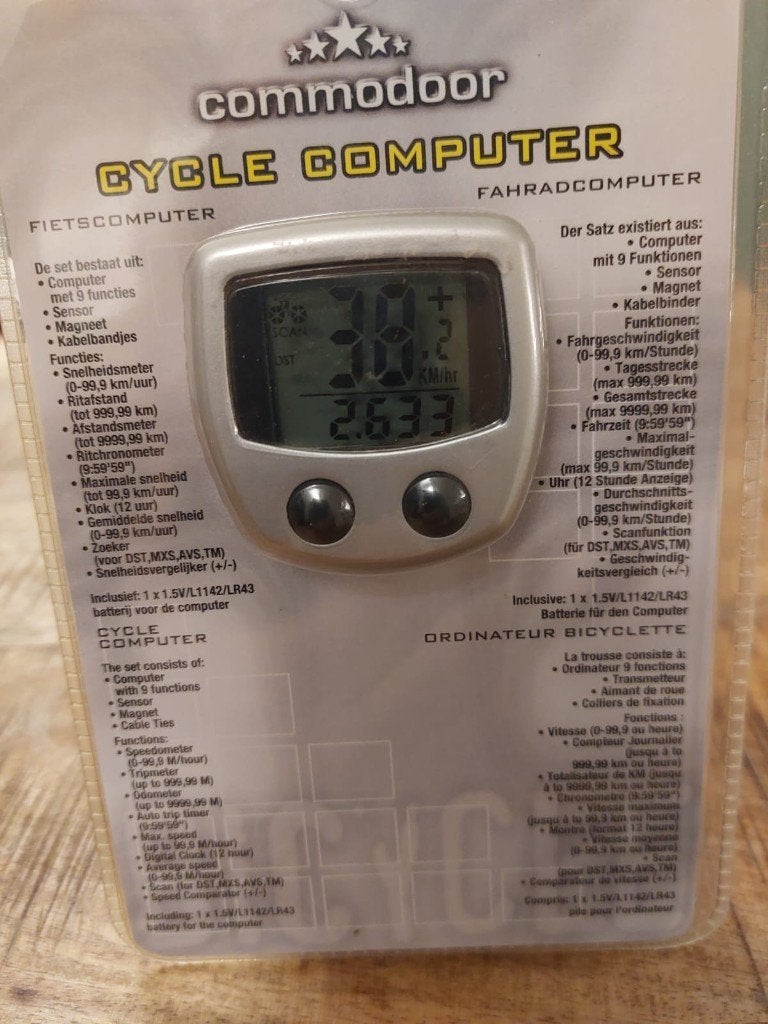 fiets computer, Ophalen of Verzenden