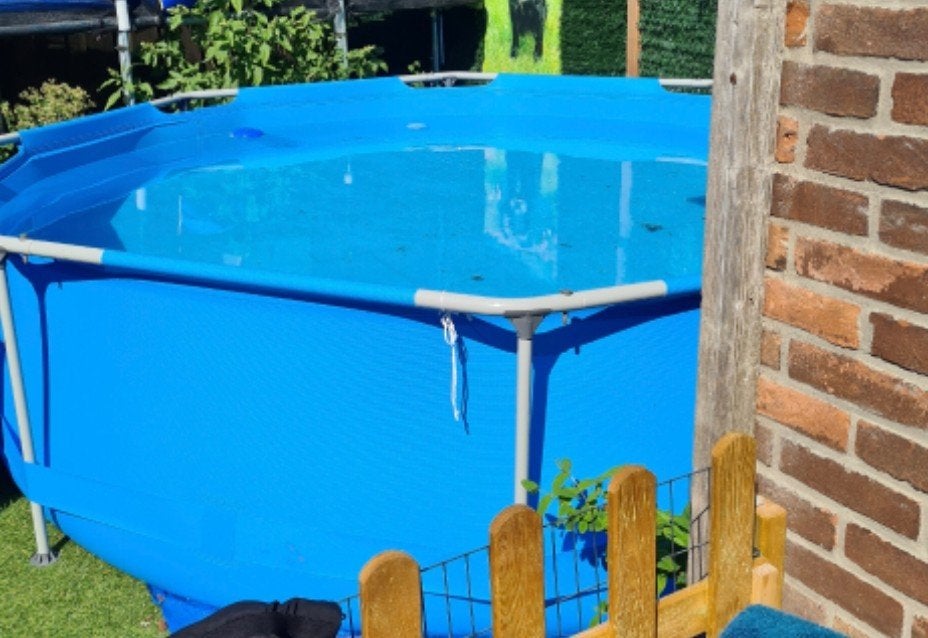 zwembad rond, 3 m 75 hoog, Ophalen, Minder dan 80 cm, Rond, 300 cm of meer