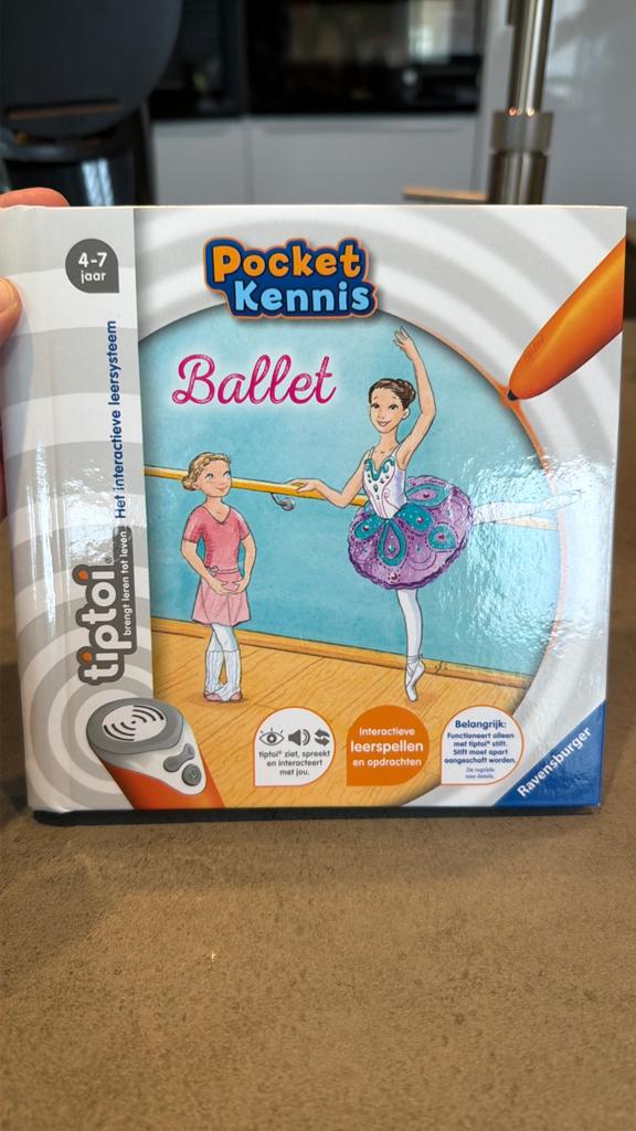 Tiptoi Pocket Kennis Ballet, Ophalen, Zo goed als nieuw