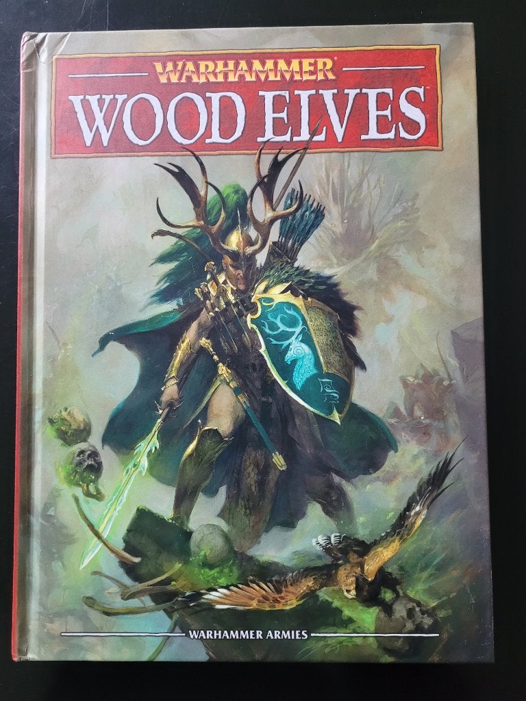 Games Workshop Warhammer Wood Elves Hardcover Army Book, Hobby en Vrije tijd, Ophalen of Verzenden, Zo goed als nieuw, Warhammer
