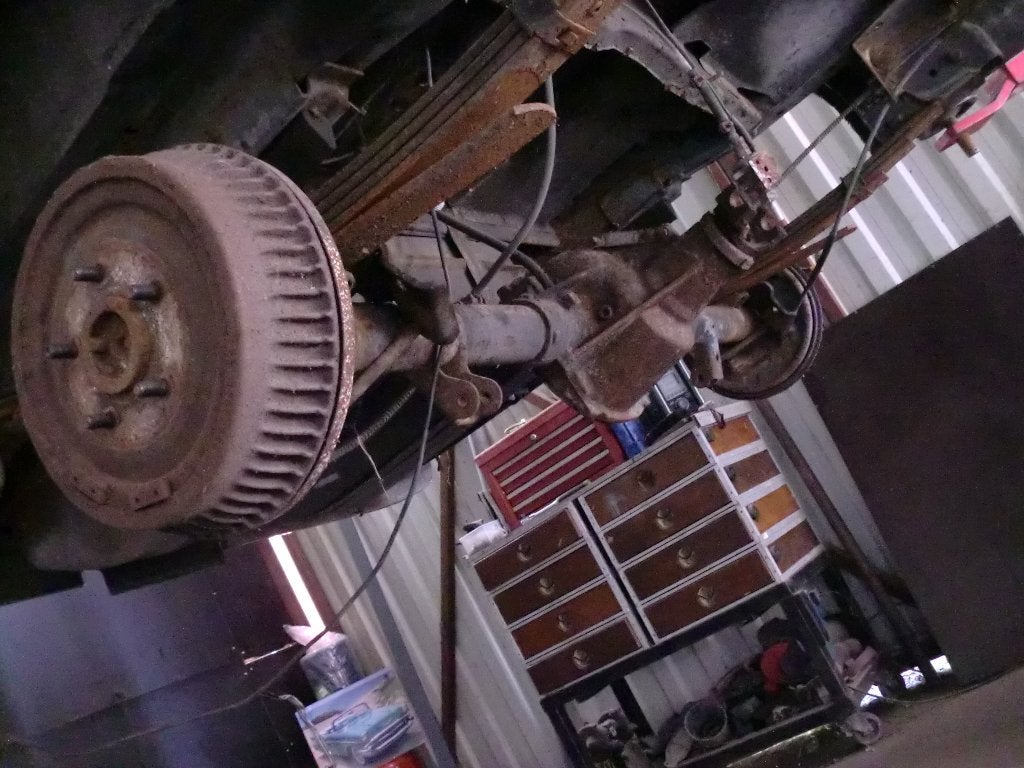 achter as chevrolet chevy van g20 1982 1996 5x5.0, Ophalen of Verzenden, Gebruikt, Overige automerken