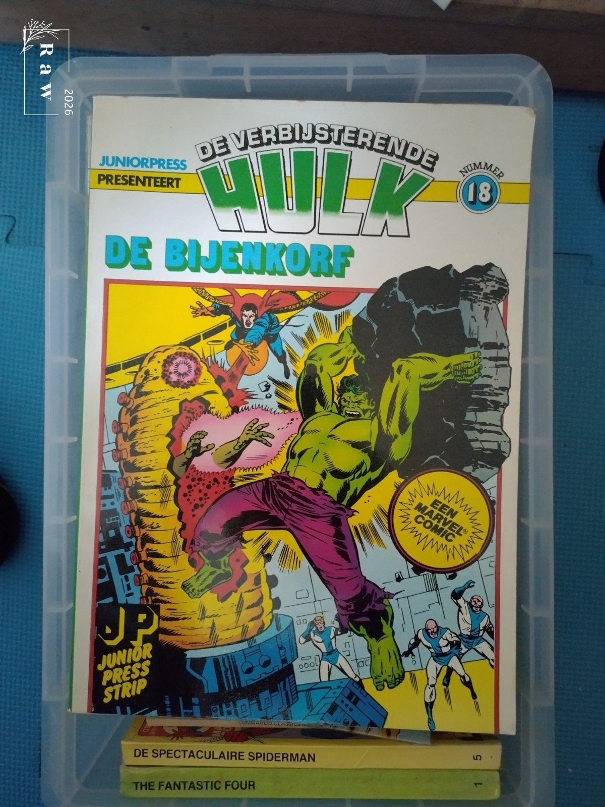 De Verbazende Hulk Juniorpress nummer 18, Boeken, Amerika, Stan Lee, Ophalen of Verzenden, Gelezen