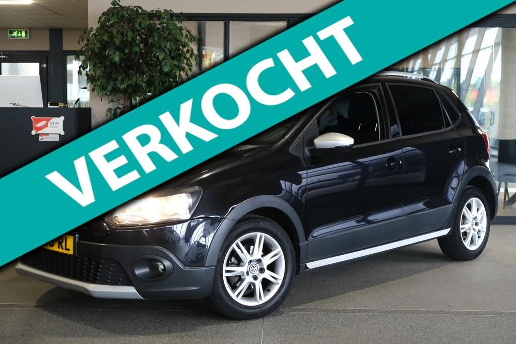 Volkswagen Polo 1.2 Cross Polo Navi Airco Cam, Auto's, Voorwielaandrijving, Euro 5, 60 pk, 1198 cc