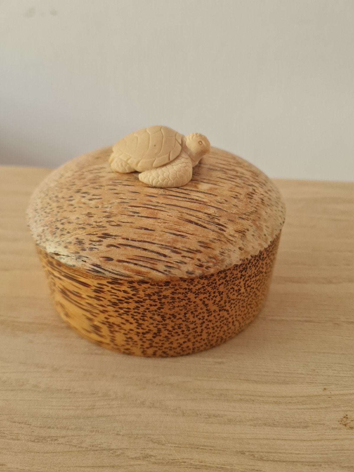 doosje met schildpad, Ophalen of Verzenden, Rond, Glas