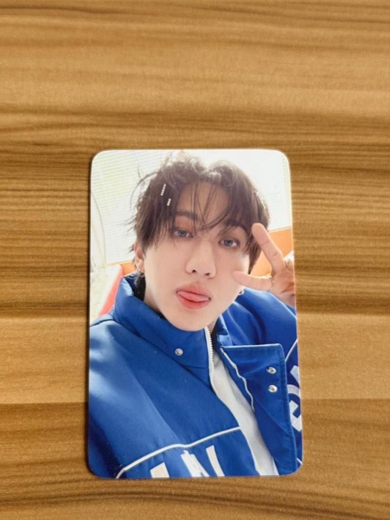 Stray Kids Changbin photo card starlight supper club, Ophalen of Verzenden, Zo goed als nieuw, Foto of Kaart