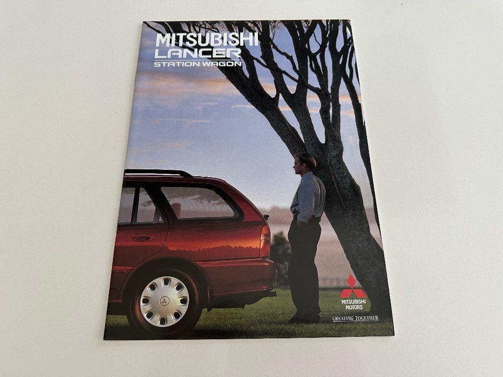 Folder Mitsubishi Lancer Stationwagon SW 1994, Ophalen of Verzenden, Zo goed als nieuw, Mitsubishi