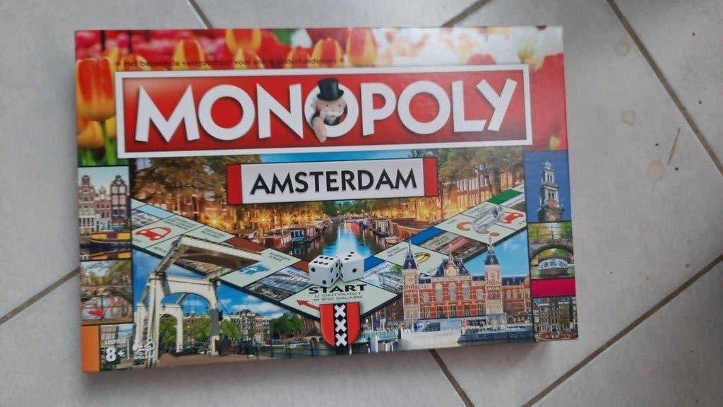 bordspel zgan Monopoly Amsterdam Monopolie 3e editie, Hobby en Vrije tijd, Gezelschapsspellen | Bordspellen, Vijf spelers of meer