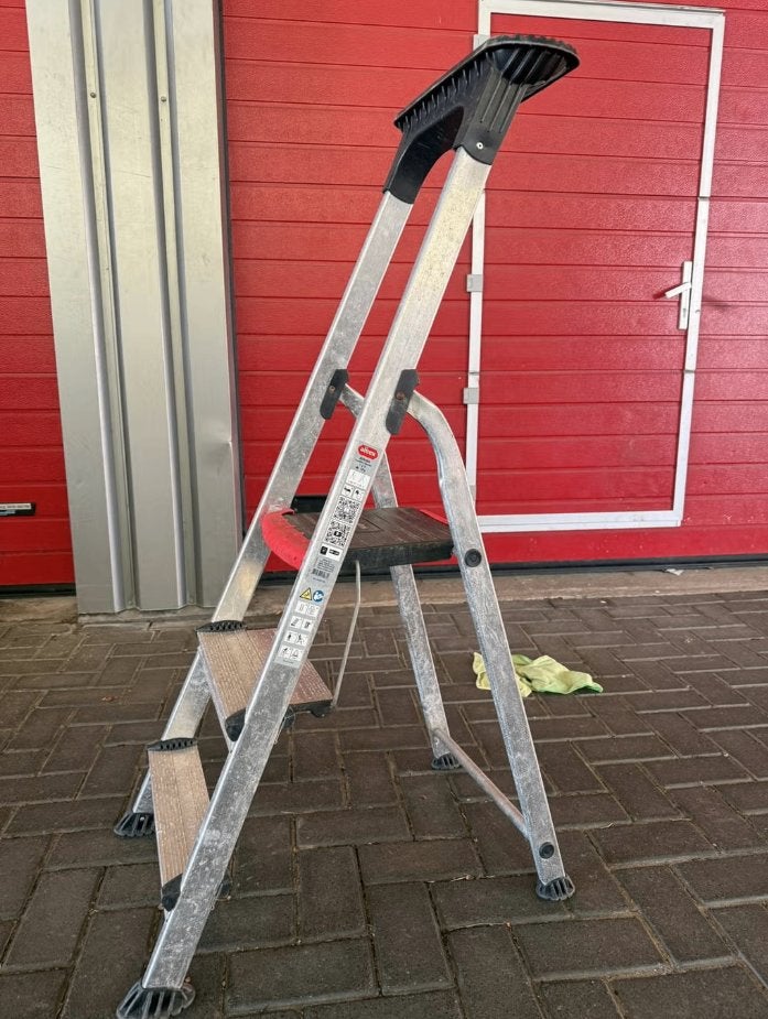 Altrex Double Decker Trap - Zo goed als nieuw, Doe-het-zelf en Verbouw, Ladders en Trappen, Ophalen, Gebruikt, Ladder, Minder dan 2 meter