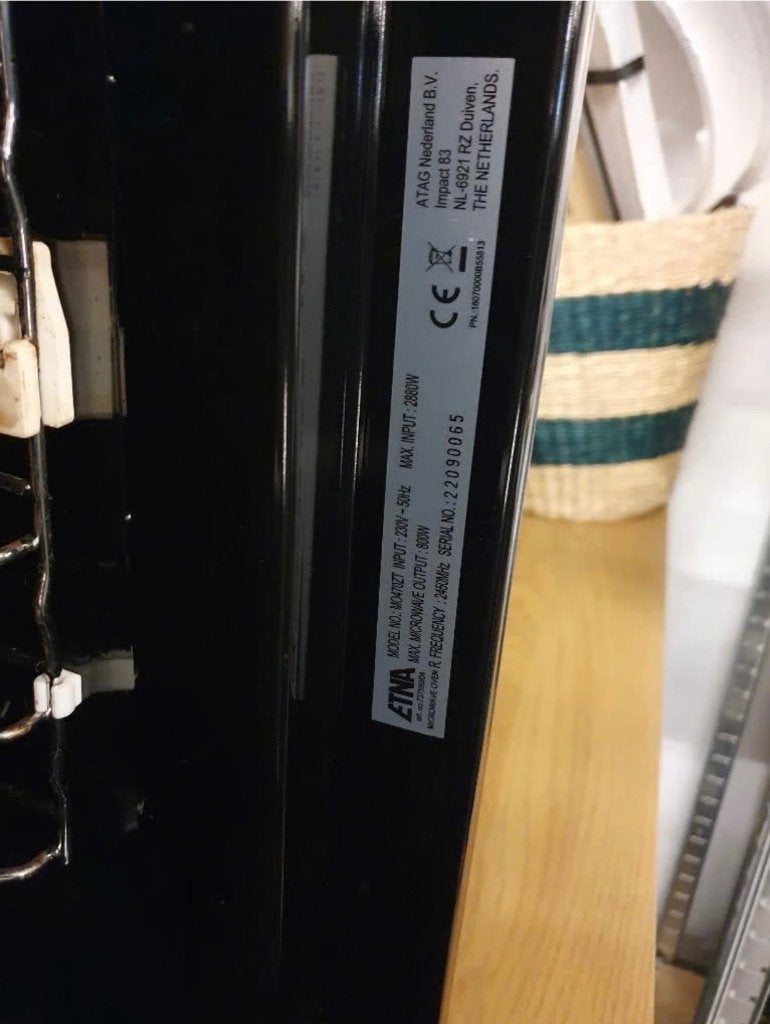 Combi magnetron, Ophalen, 55 tot 60 cm, Hete lucht, Combi-oven