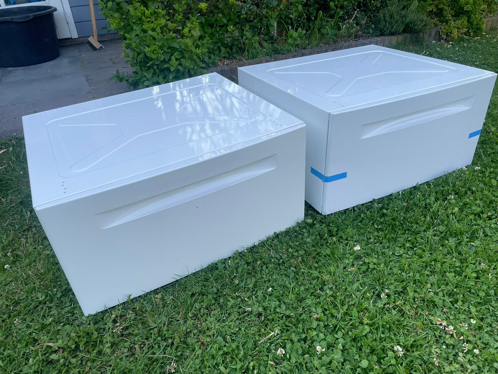 2 verhogers voor wasmachine/droger Siemens/Bosch (WZ20450), Witgoed en Apparatuur, Onderdelen en Toebehoren, Ophalen, Zo goed als nieuw