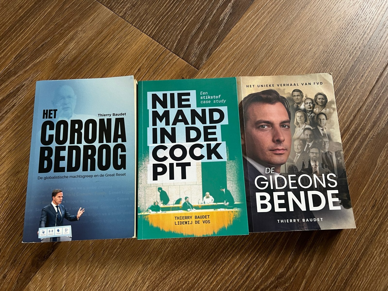 Thierry Baudet boeken, Ophalen of Verzenden, Zo goed als nieuw