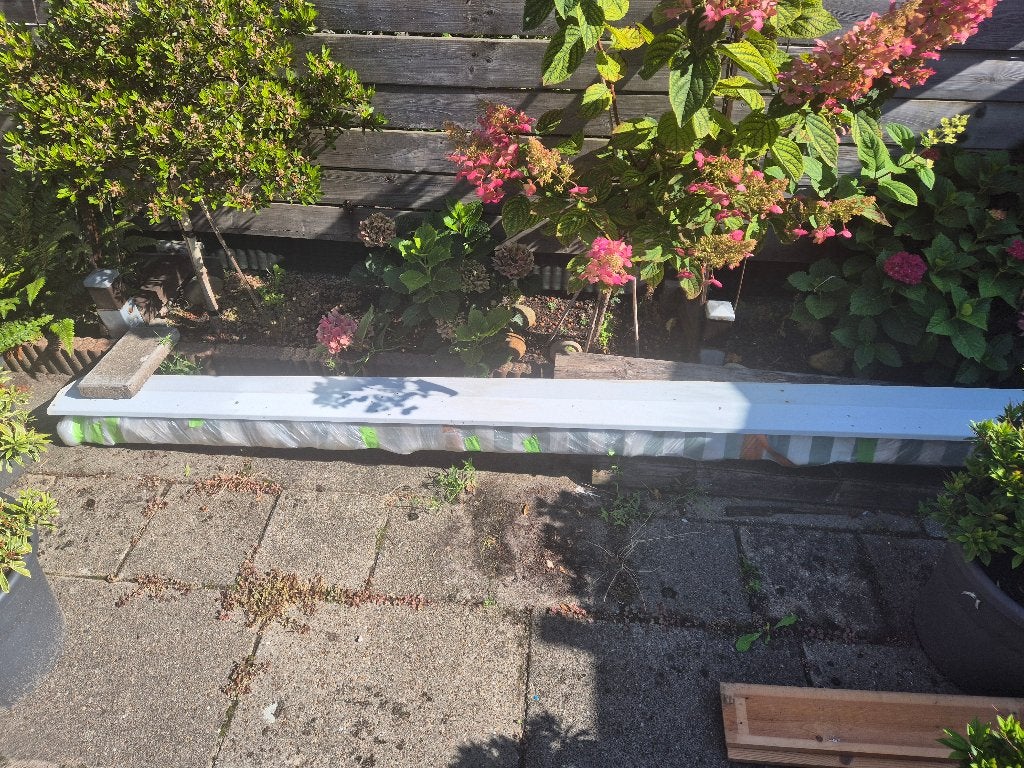 zonnescherm gratis op te halen, Tuin en Terras, Zonneschermen, Ophalen, Gebruikt, 150 tot 300 cm, 250 cm tot 450 cm