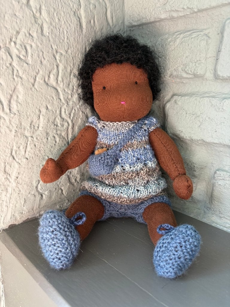 Zonnekindpop Babypopje 1 - 26cm / Antroposofisch popje, Verzenden, Nieuw, Babypop
