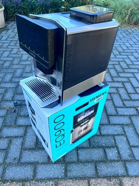 Siemens koffie zet apparaat, Koffiemachine, Zo goed als nieuw, 2 tot 4 kopjes, Koffiebonen