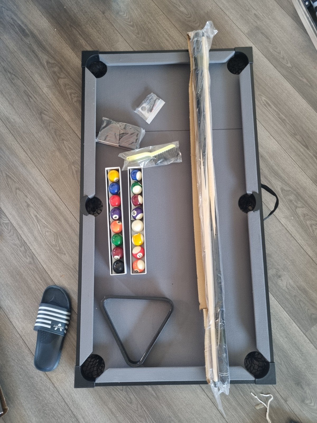 Compacte Pooltafel BT 100 van Decathlon - Nooit gebruikt, Ophalen, Nieuw, Pooltafel