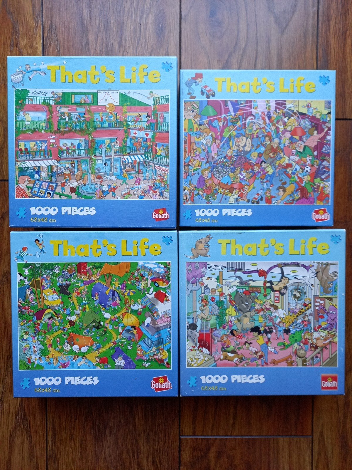 Mooie puzzels That's life  - 1000 stukjes (2 + 2 gratis), Ophalen of Verzenden, Gebruikt