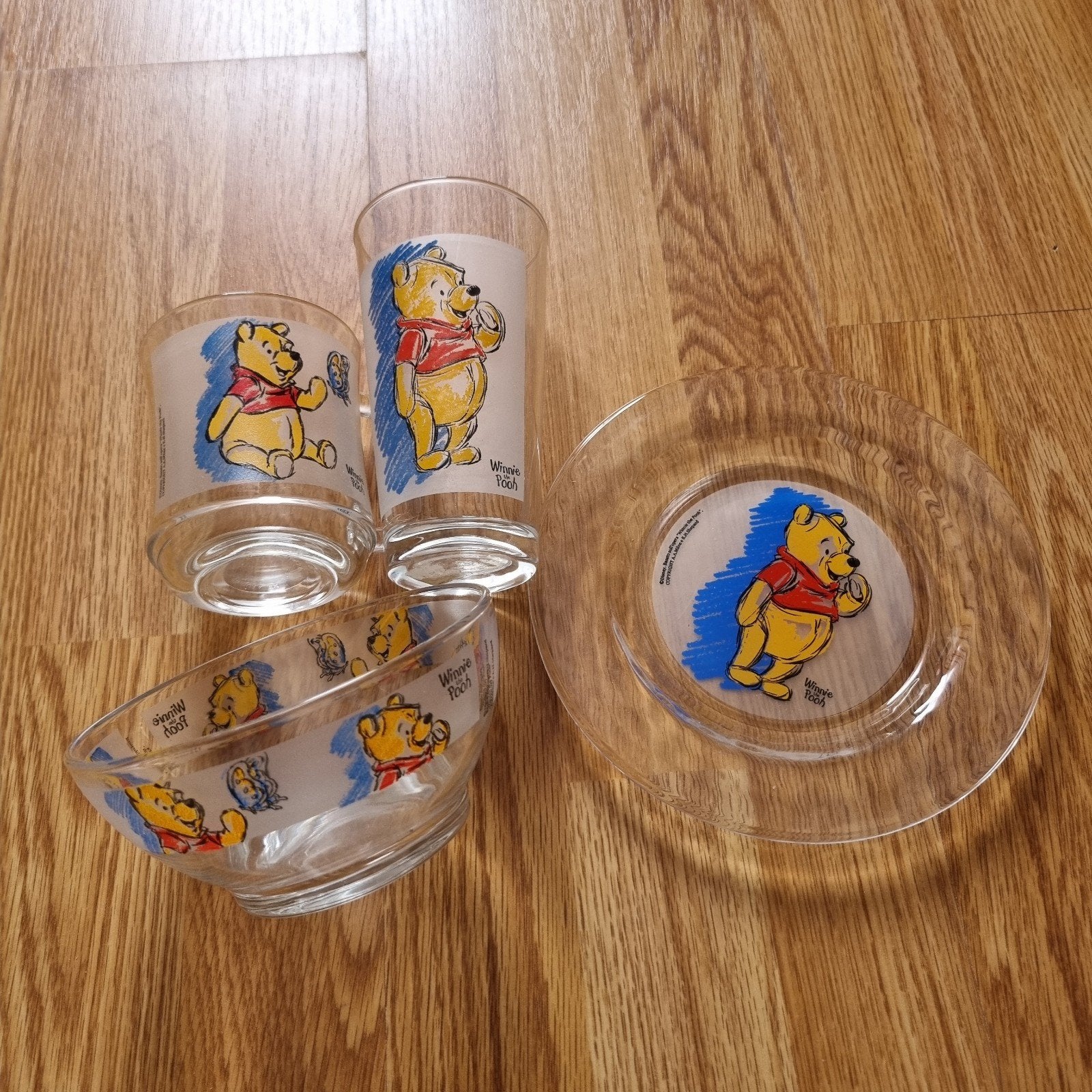 Winnie the Pooh glaswerk, Verzamelen, Ophalen of Verzenden, Winnie de Poeh of vrienden, Nieuw, Servies