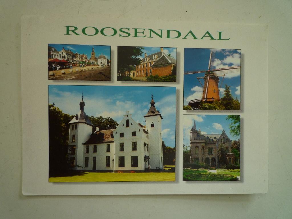 Roosendaal met molen, Ophalen of Verzenden, Voor 1920, Noord-Brabant