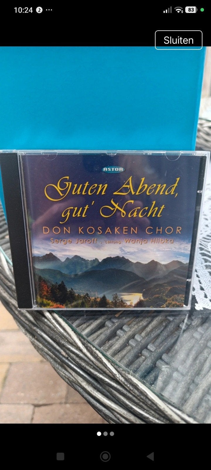 Guten Abend, gut' Nacht - Don Kosaken Chor Serge Jaroff CD, Ophalen of Verzenden, Gebruikt, Album, Inclusief doosje