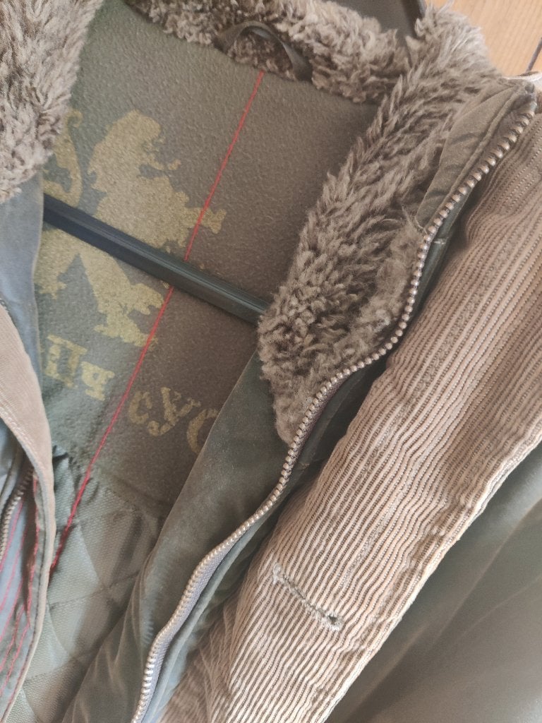 Zeer mooie lange heren winterjas/waxcoat, rib, teddy XXL, Ophalen of Verzenden, Gedragen, Overige maten, Bruin