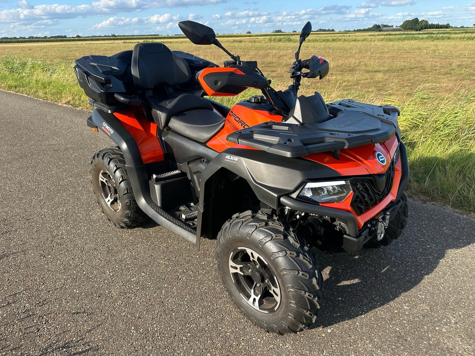 CFmoto Cforce 580cc Oranje Automaat 2022 met kenteken quad, Meer dan 35 kW, 580 cc, 1 cilinder