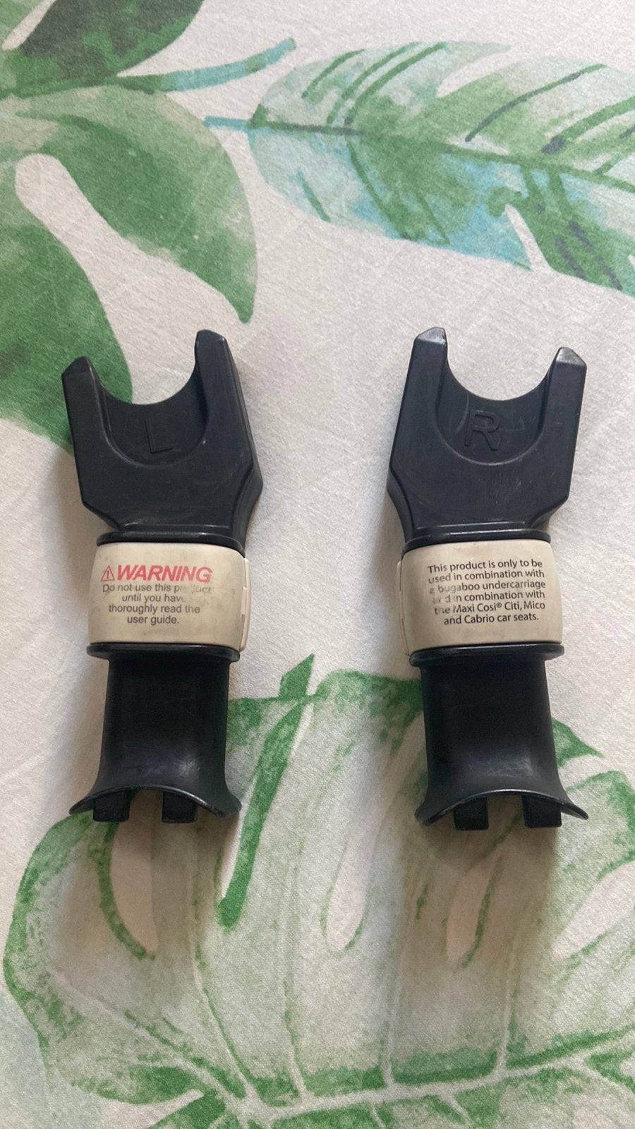 Twee adapters autostoel Maxi Cosi Citi, Mico, Cabrio, Autogordel, Ophalen of Verzenden, Zo goed als nieuw, 0 t/m 13 kg