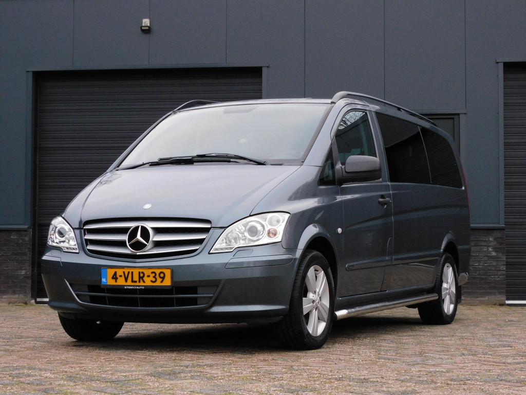 Mercedes-Benz Vito 113 CDI 320 Functional Lang DC Luxe ROLST, Auto's, 13 km/l, Euro 5, Gebruikt, Zwart