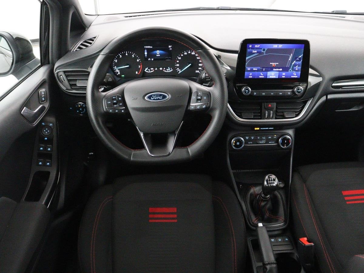 Ford Fiesta 1.0 EcoBoost Hybrid ST-Line | Carplay | Navigati, Voorwielaandrijving, Euro 6, Origineel Nederlands, Bedrijf